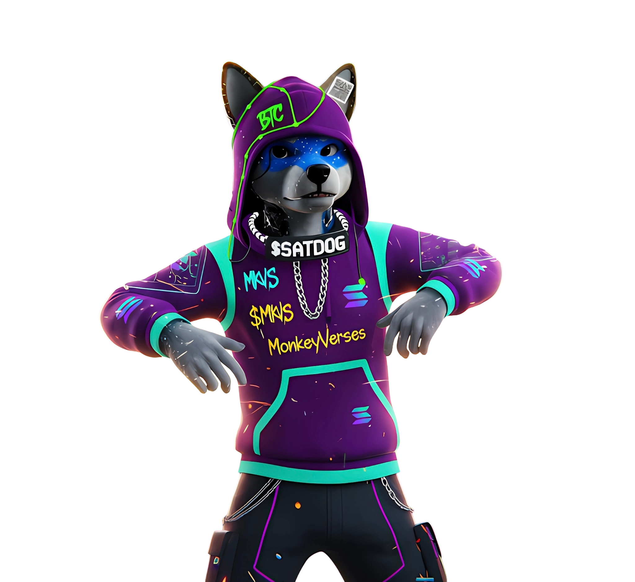 Satdog Merch Art